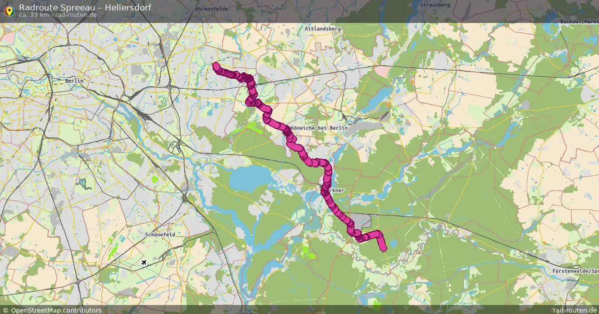 Radtour Spreeau – Hellersdorf