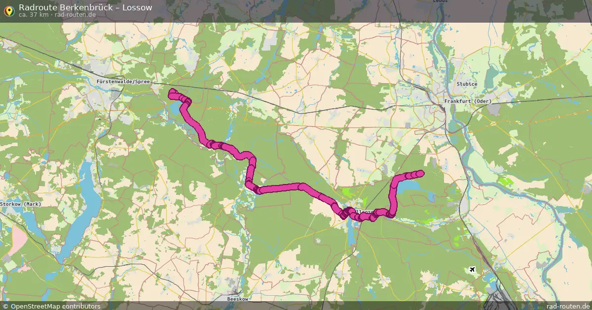 Radtour Berkenbrück – Lossow