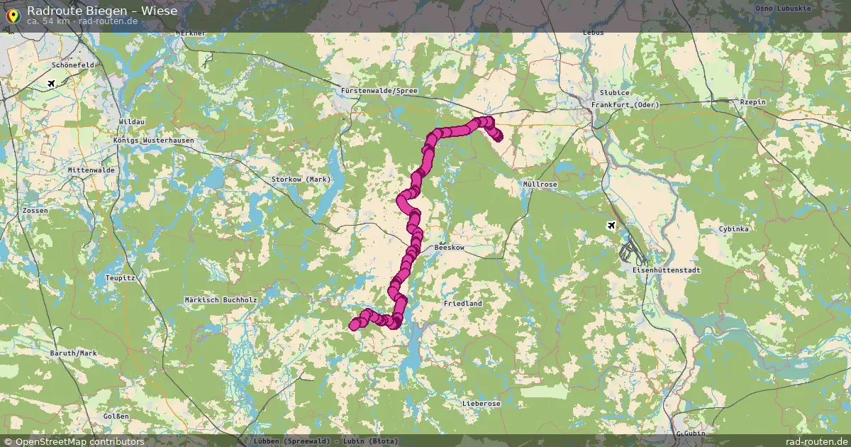 Radtour Biegen – Wiese