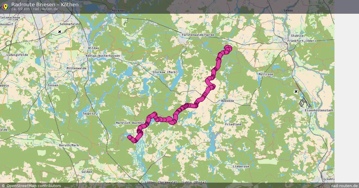 Radtour Briesen – Köthen