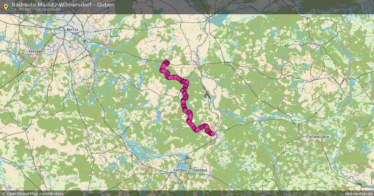 Radtour Madlitz-Wilmersdorf – Guben