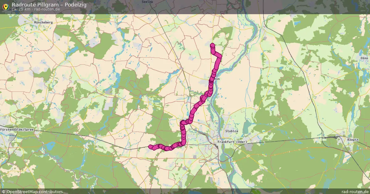 Radtour Pillgram – Podelzig