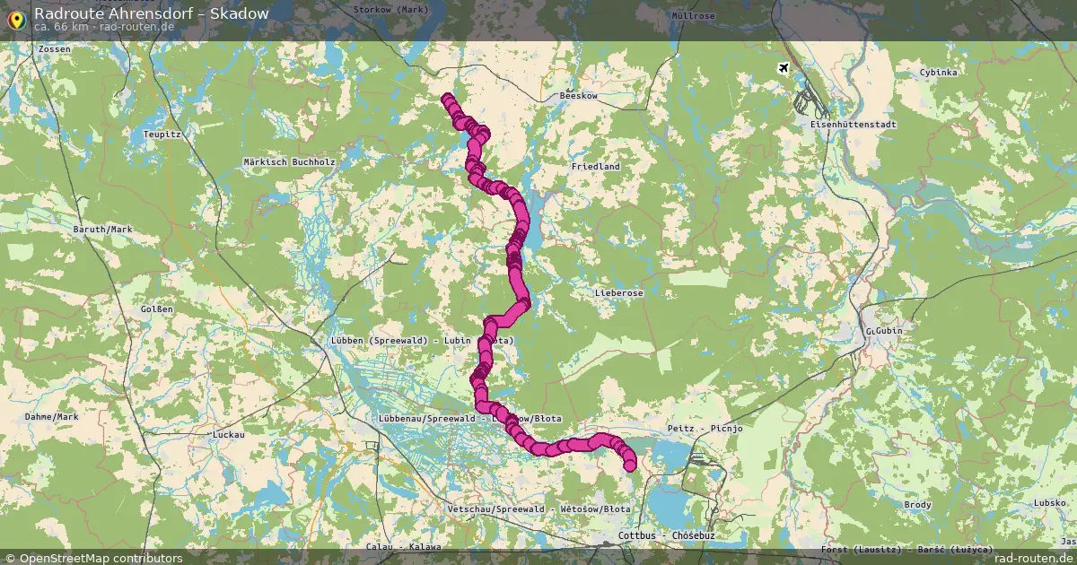Radtour Ahrensdorf – Skadow