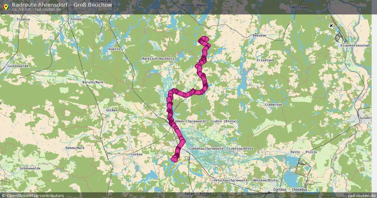 Radtour Ahrensdorf – Groß Beuchow