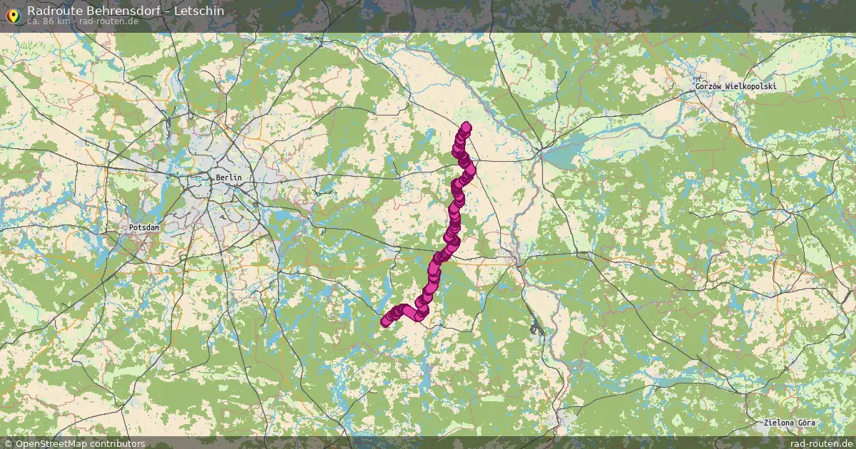 Radtour Behrensdorf – Letschin