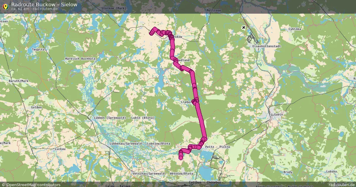 Radtour Buckow – Sielow
