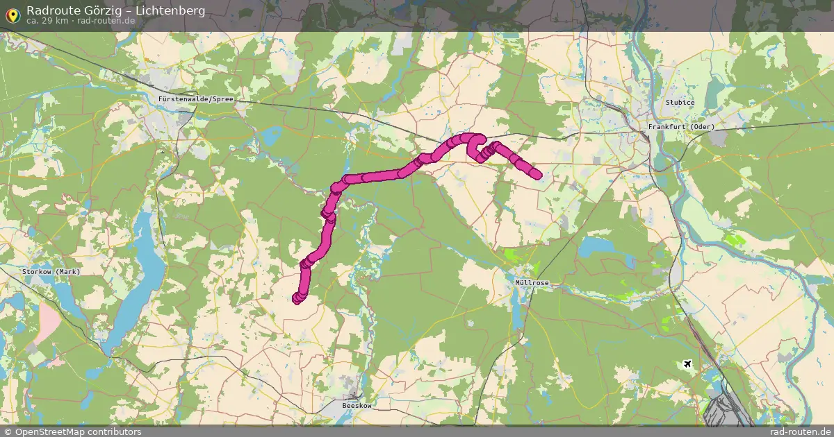 Radtour Görzig – Lichtenberg