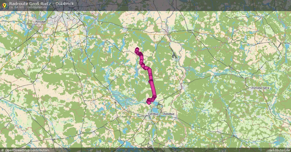 Radtour Groß Rietz – Döbbrick