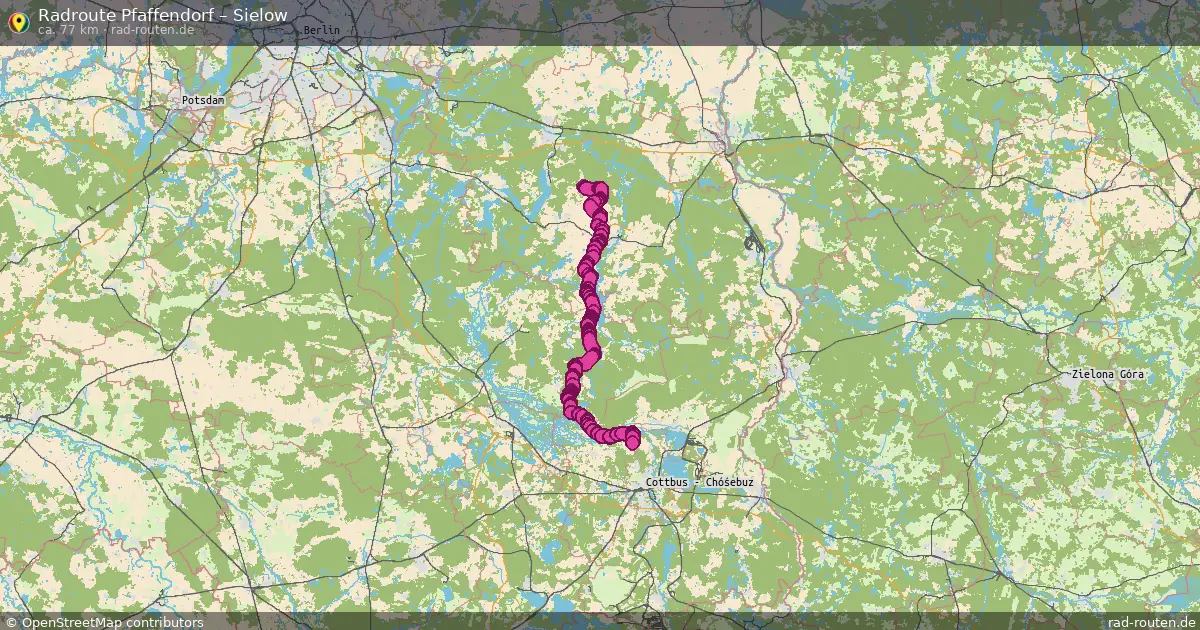 Radtour Pfaffendorf – Sielow