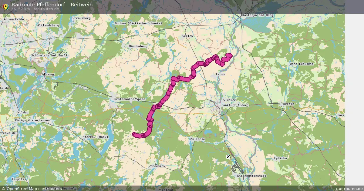 Radtour Pfaffendorf – Reitwein