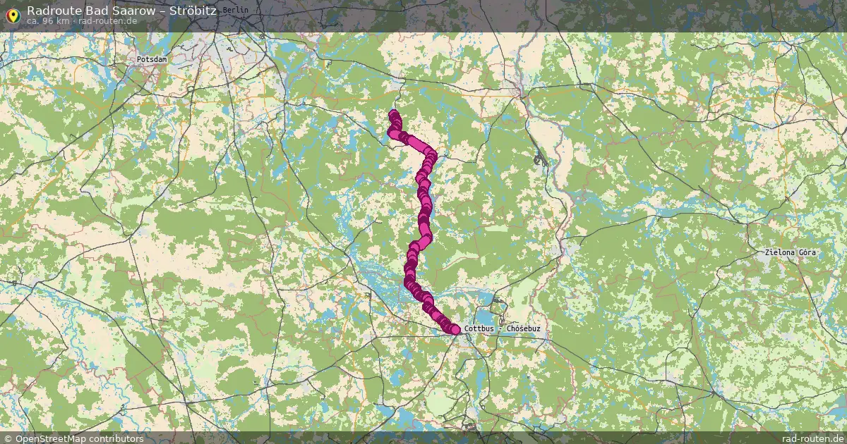 Radtour Bad Saarow – Ströbitz