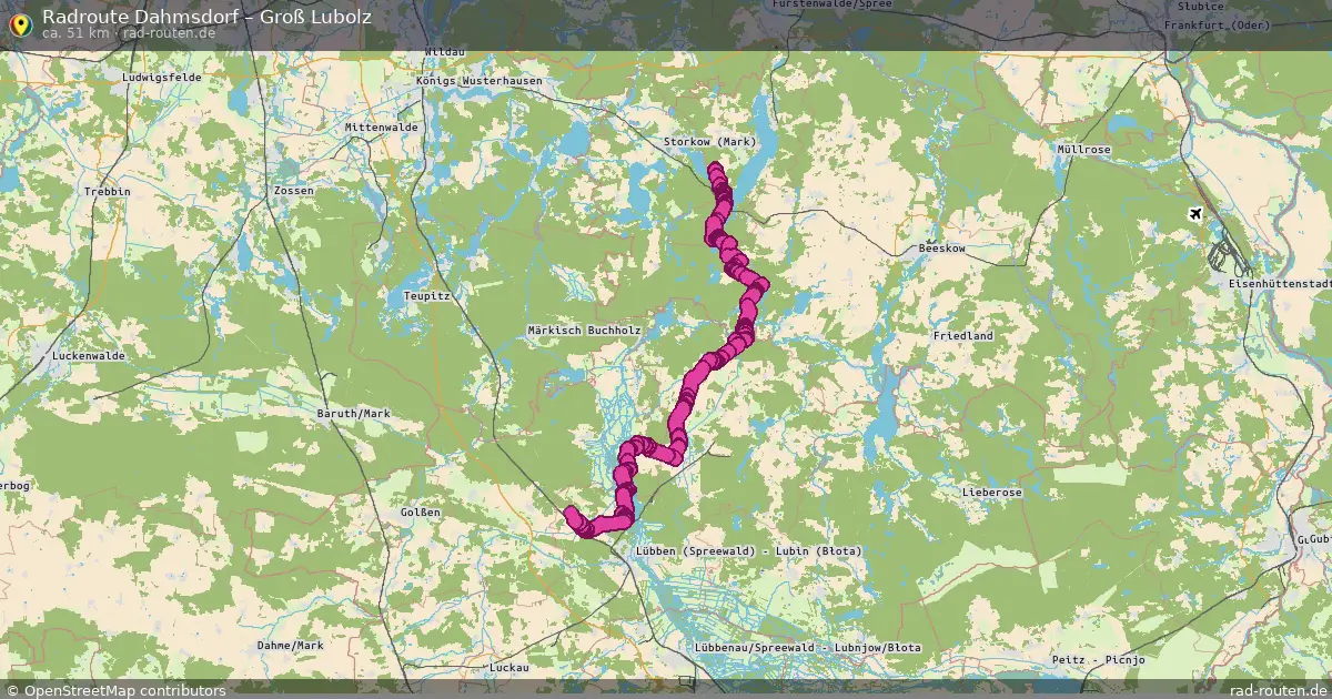 Radtour Dahmsdorf – Groß Lubolz