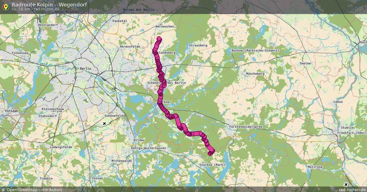 Radtour Kolpin – Wegendorf