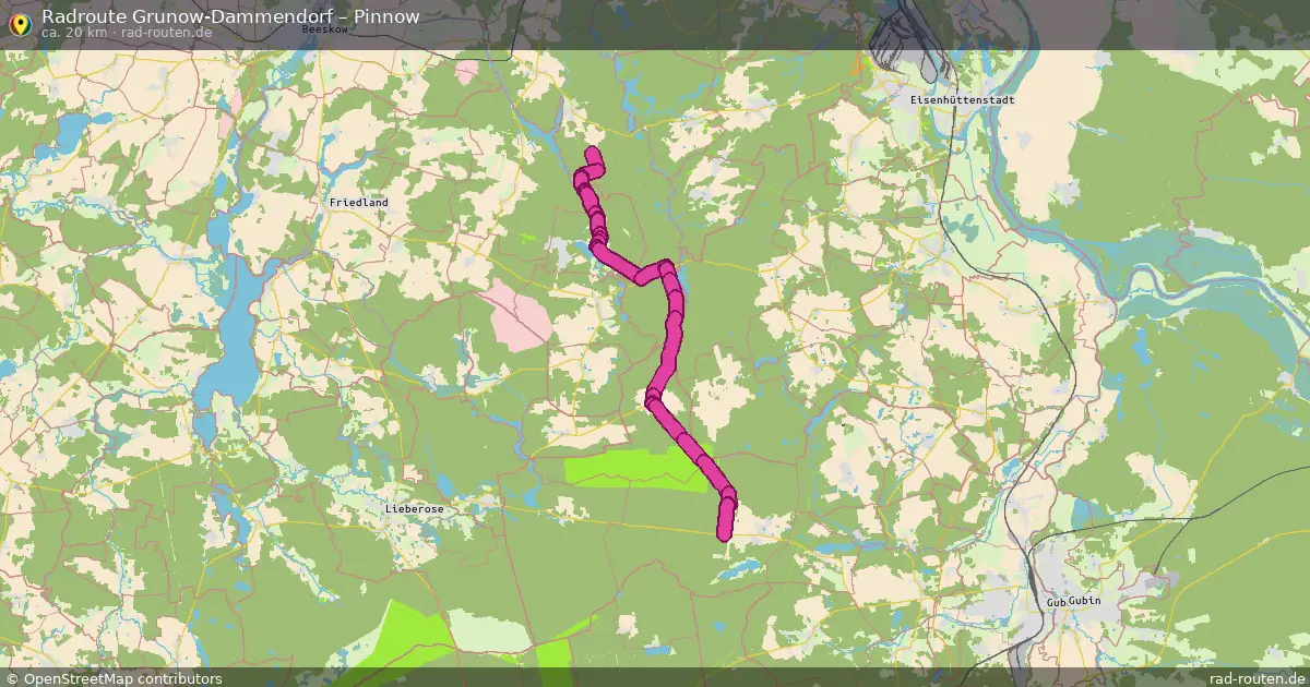Radtour Grunow-Dammendorf – Pinnow