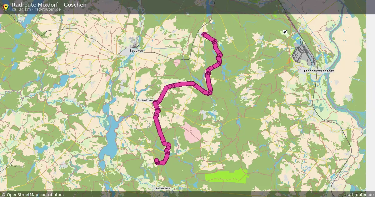 Radtour Mixdorf – Goschen