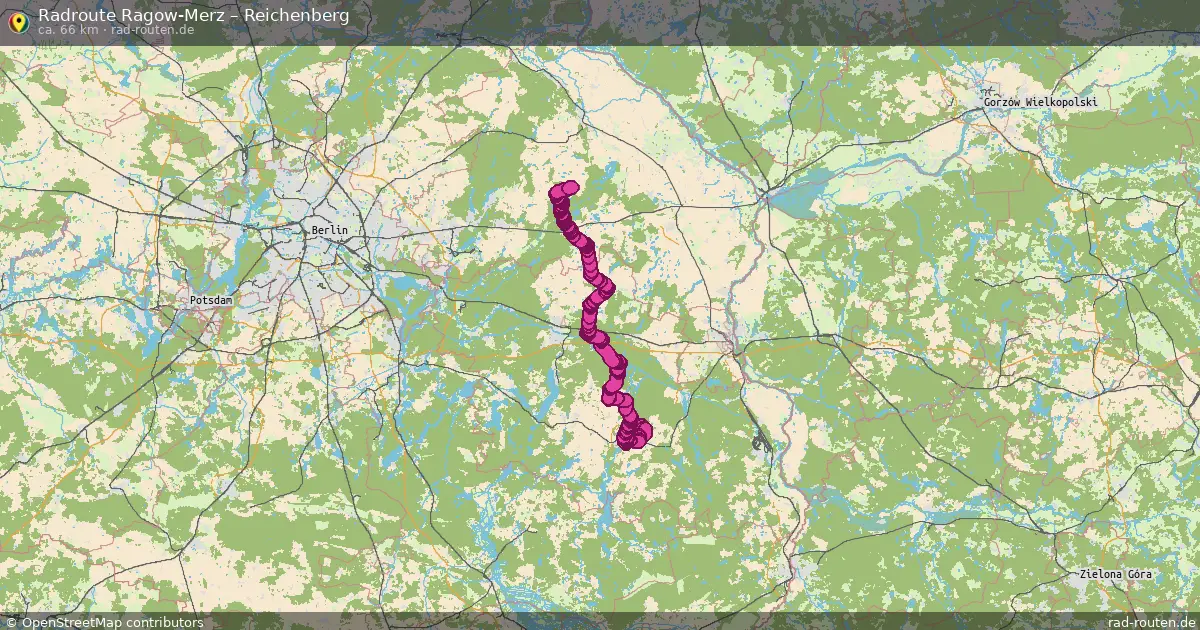 Radtour Ragow-Merz – Reichenberg