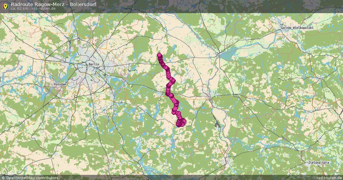 Radtour Ragow-Merz – Bollersdorf