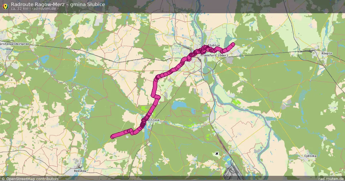 Radtour Ragow-Merz – Gmina Słubice