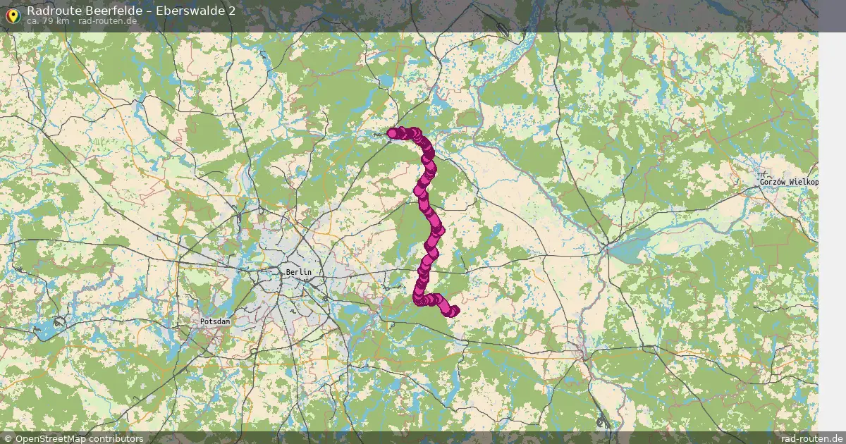 Radtour Beerfelde – Eberswalde 2