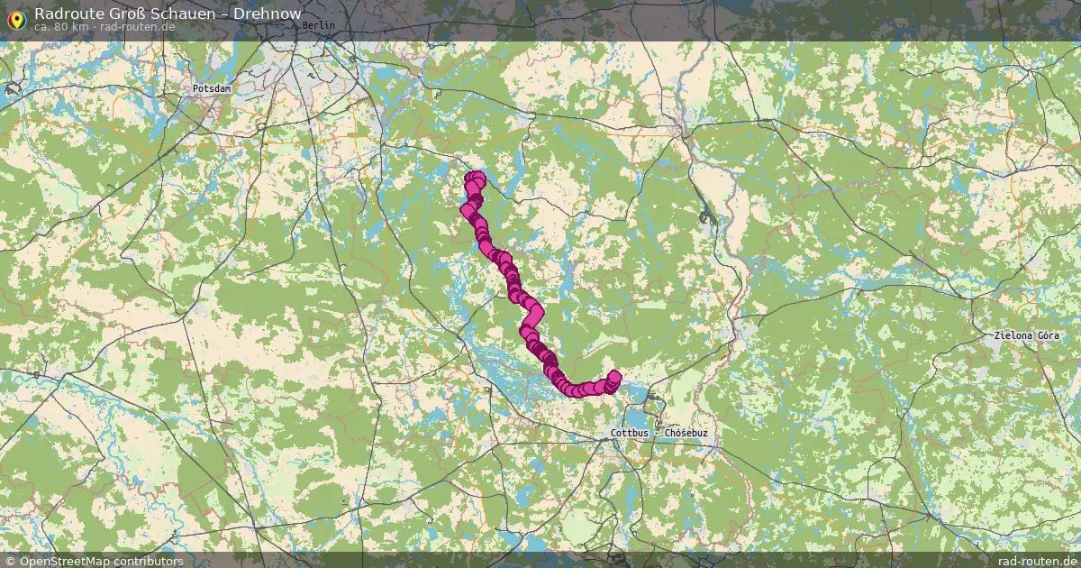 Radtour Groß Schauen – Drehnow