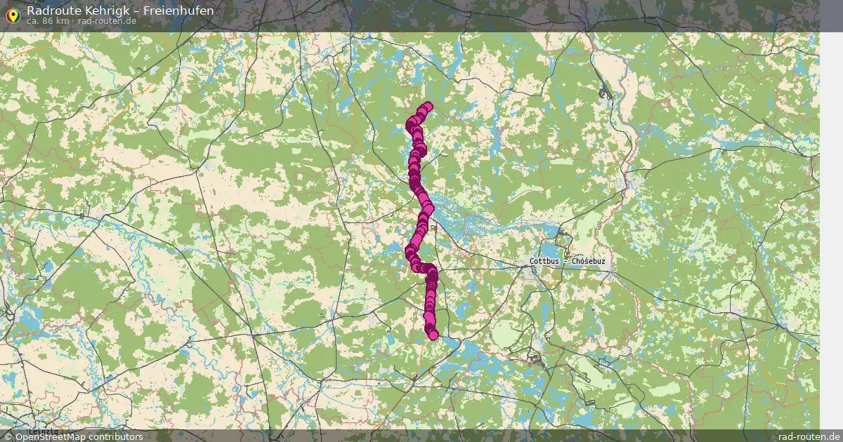 Radtour Kehrigk – Freienhufen