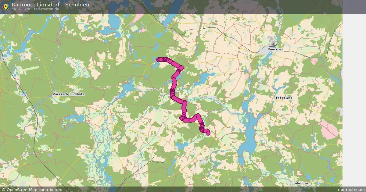 Radtour Limsdorf – Schuhlen