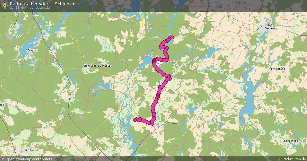 Radtour Limsdorf – Schlepzig