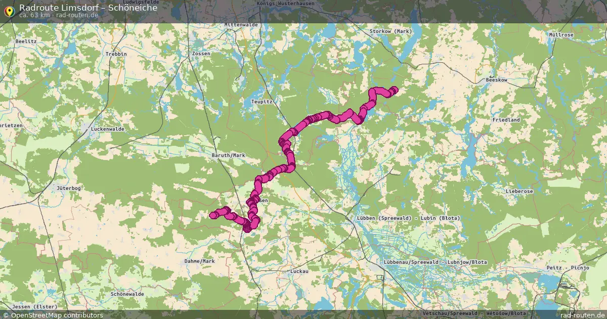 Radtour Limsdorf – Schöneiche
