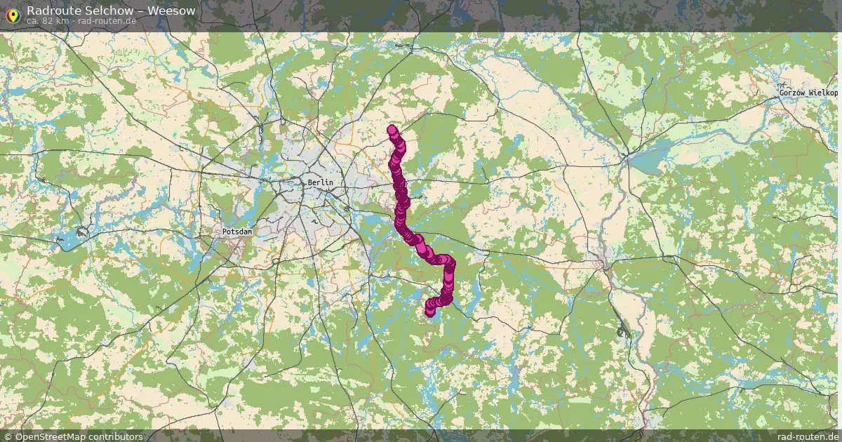 Radtour Selchow – Weesow