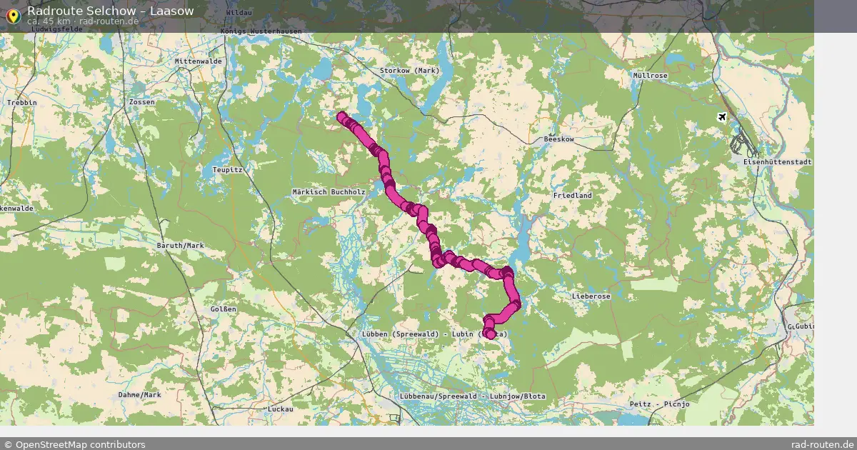 Radtour Selchow – Laasow