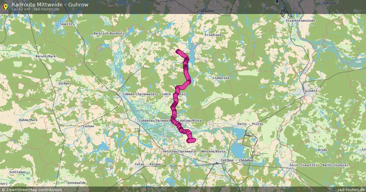 Radtour Mittweide – Guhrow