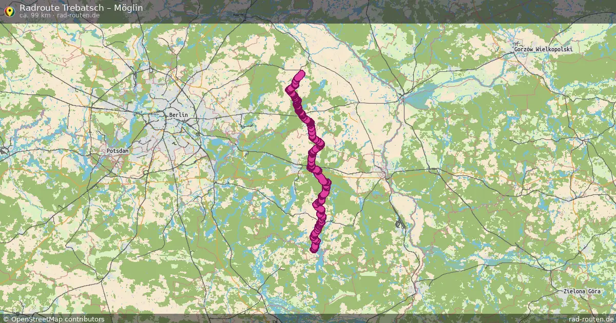 Radtour Trebatsch – Möglin