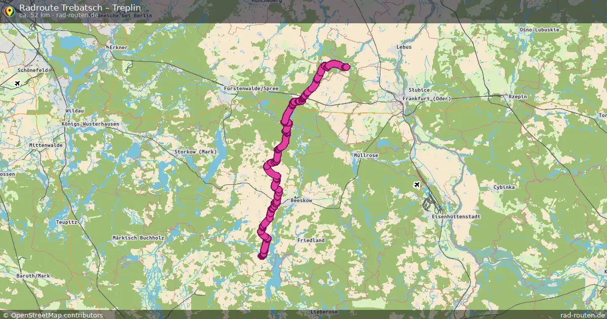 Radtour Trebatsch – Treplin