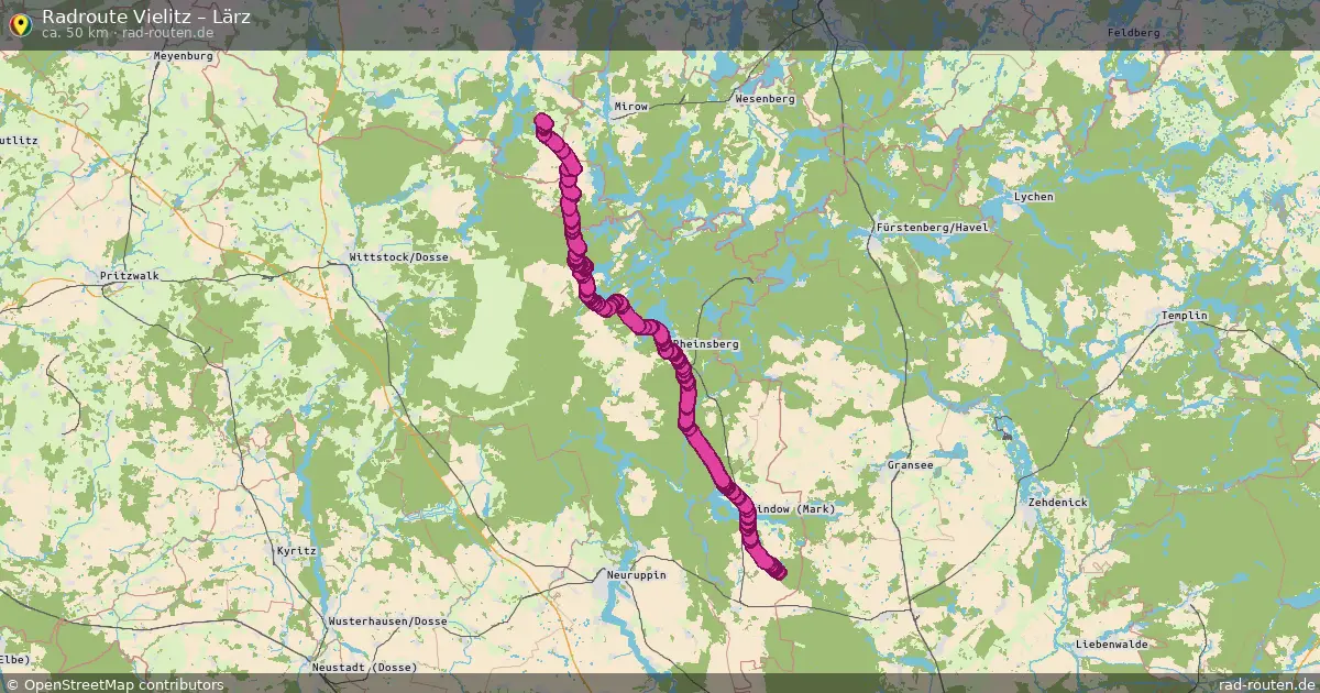 Radtour Vielitz – Lärz
