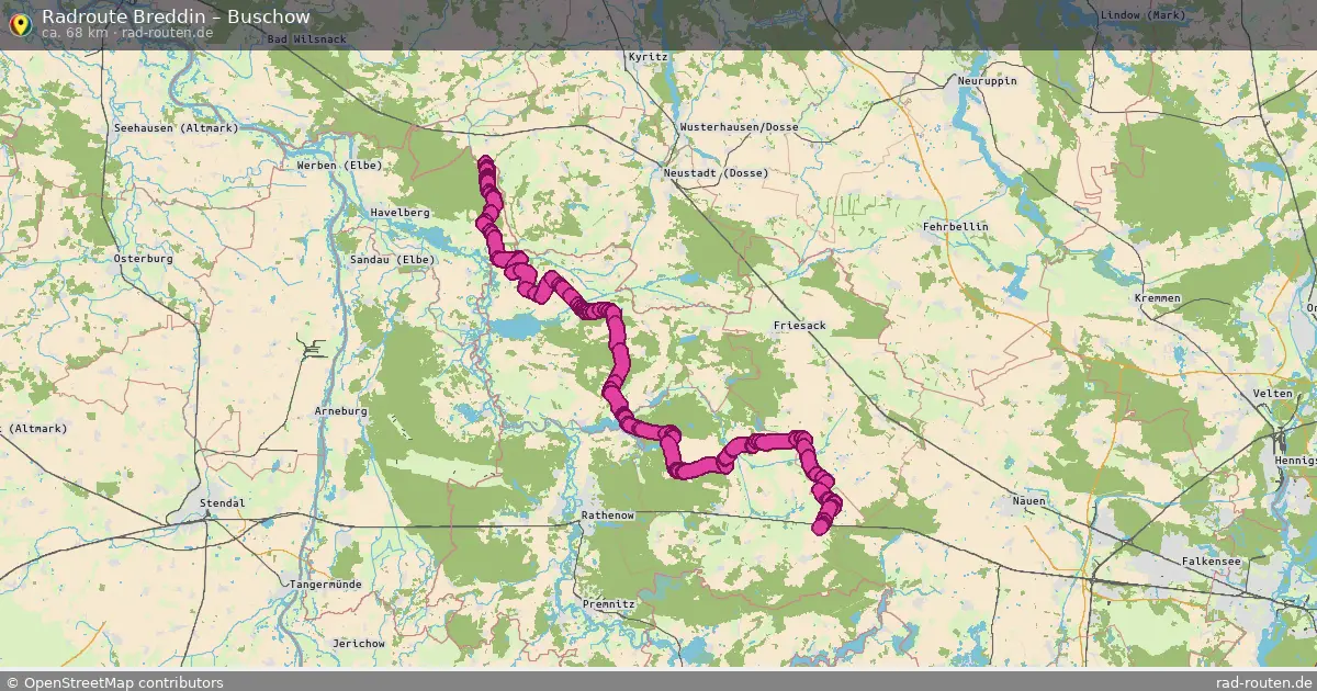Radtour Breddin – Buschow