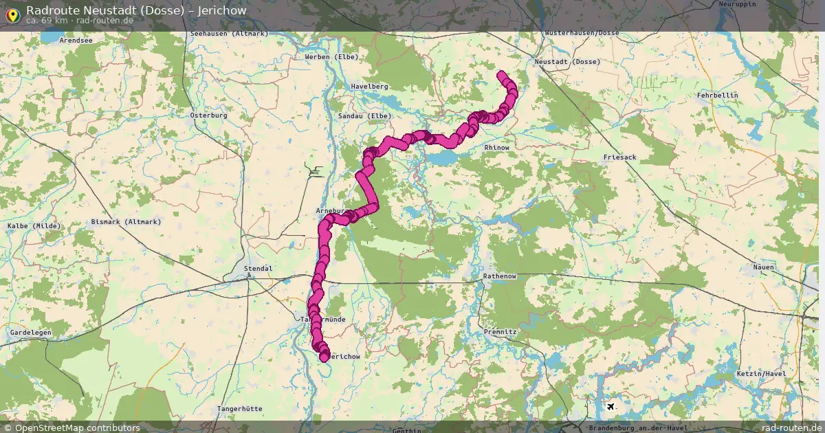 Radtour Neustadt (Dosse) – Jerichow