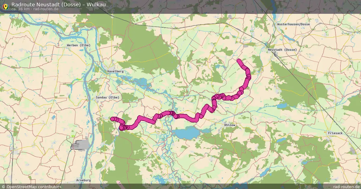 Radtour Neustadt (Dosse) – Wulkau