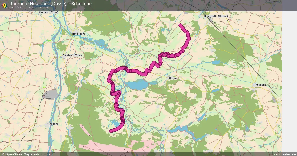 Radtour Neustadt (Dosse) – Schollene