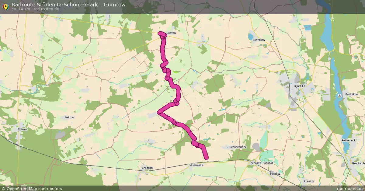 Radtour Stüdenitz-Schönermark – Gumtow