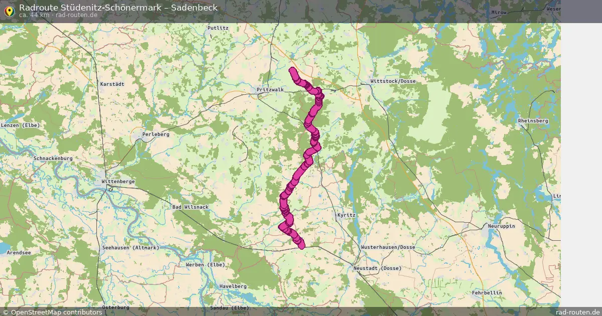 Radtour Stüdenitz-Schönermark – Sadenbeck