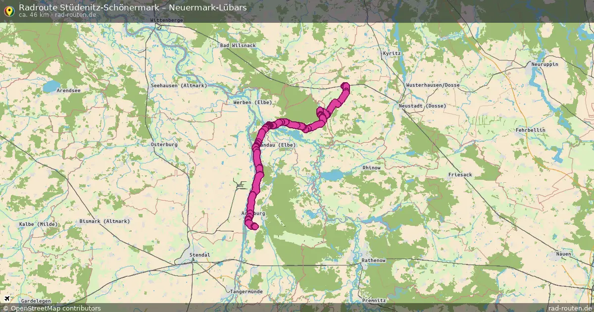Radtour Stüdenitz-Schönermark – Neuermark-Lübars