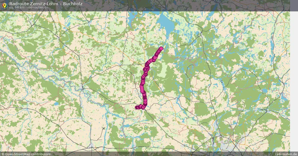 Radtour Zernitz-Lohm – Buchholz