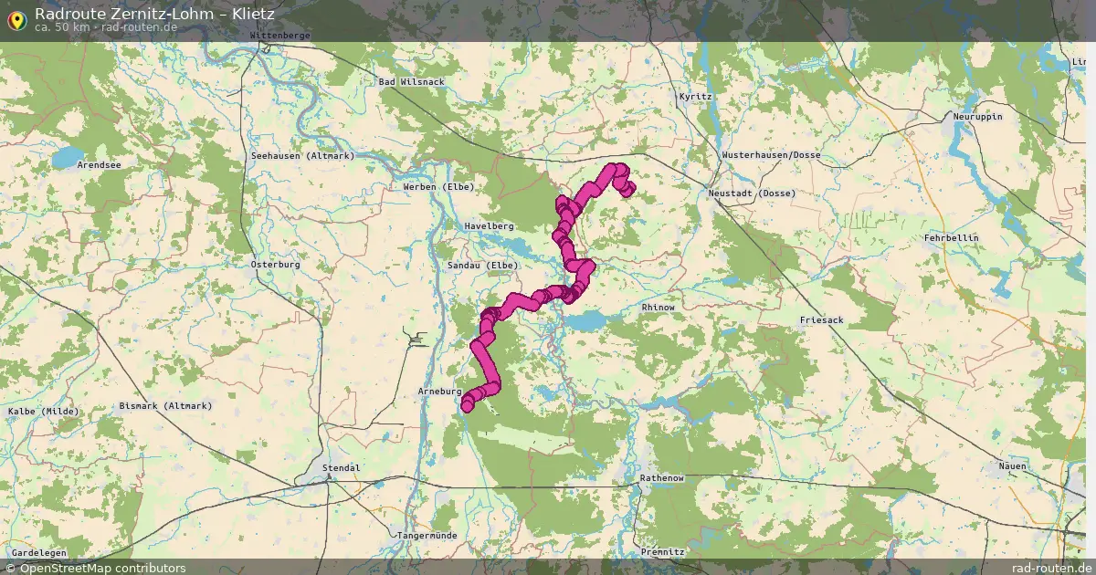 Radtour Zernitz-Lohm – Klietz