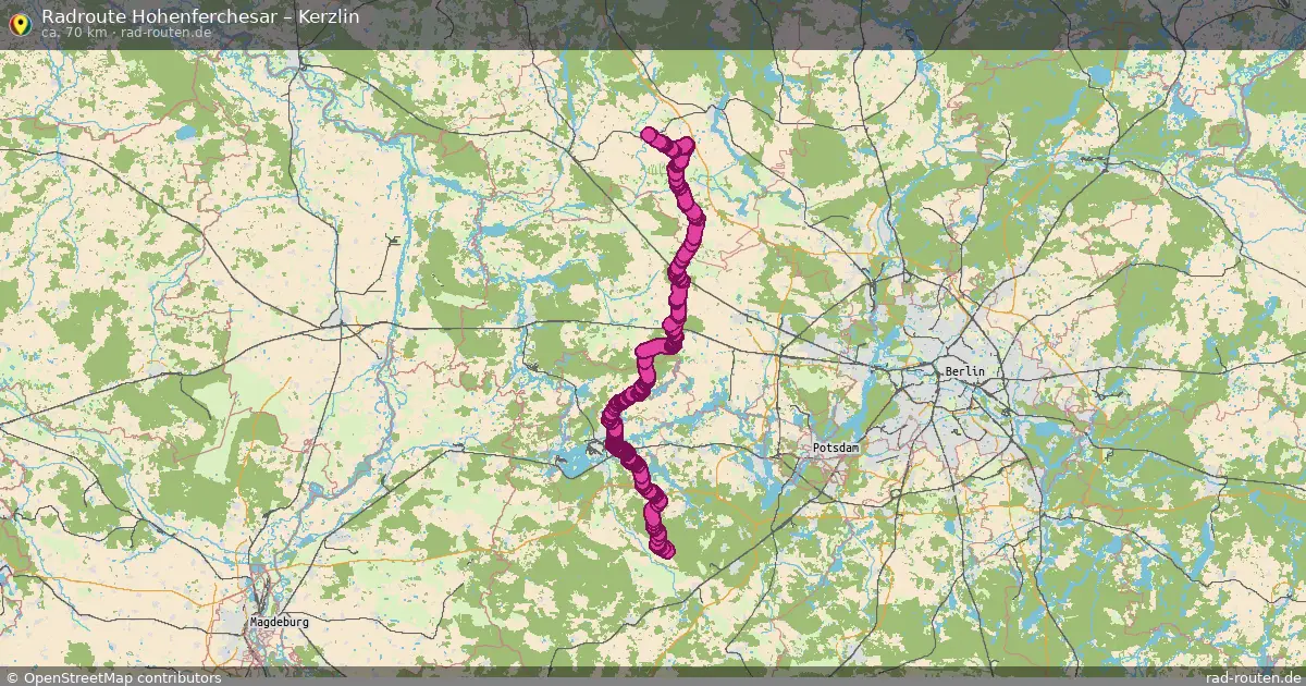 Radtour Hohenferchesar – Kerzlin