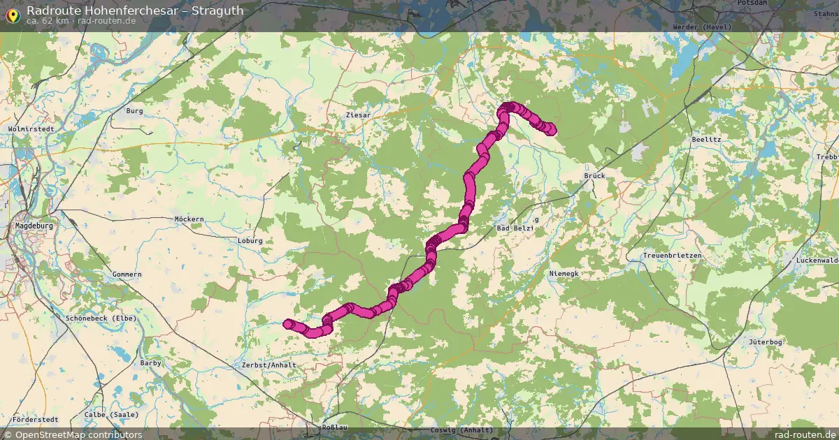 Radtour Hohenferchesar – Straguth
