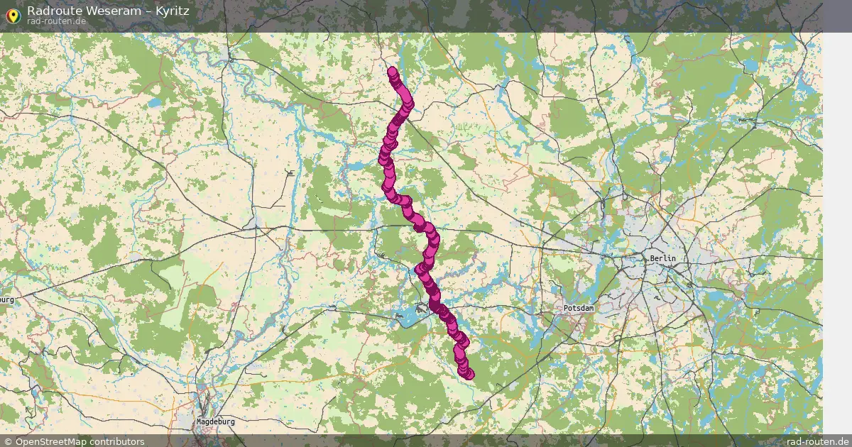 Radtour Päwesin – Kyritz
