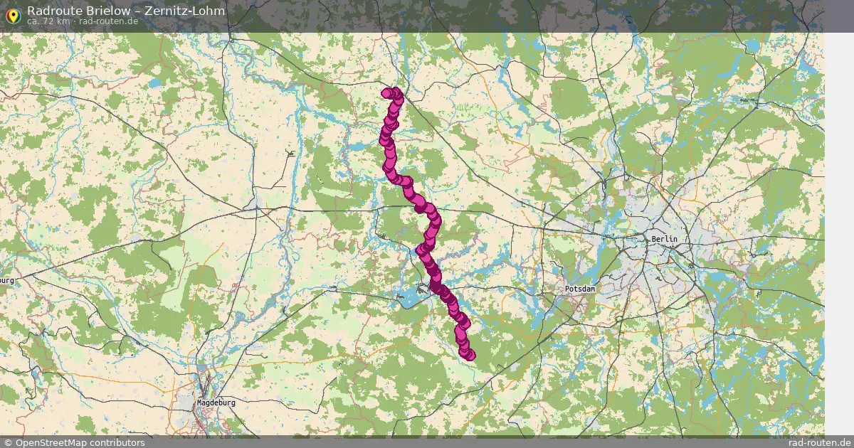 Radtour Päwesin – Zernitz-Lohm