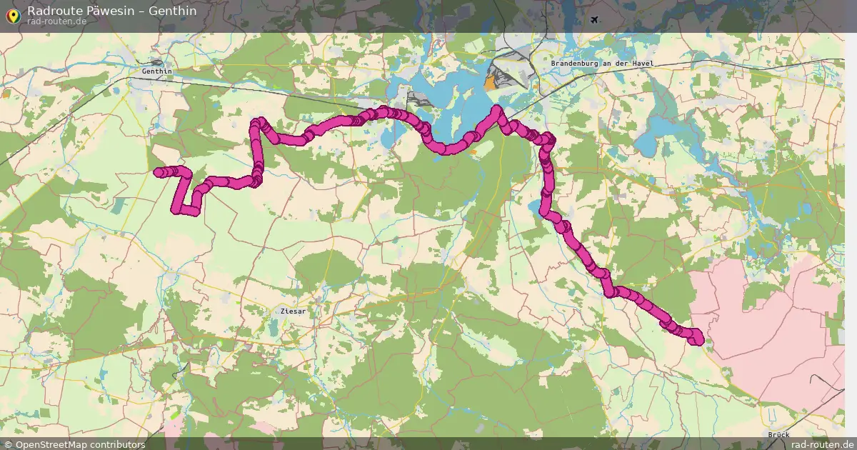 Radtour Roskow – Genthin