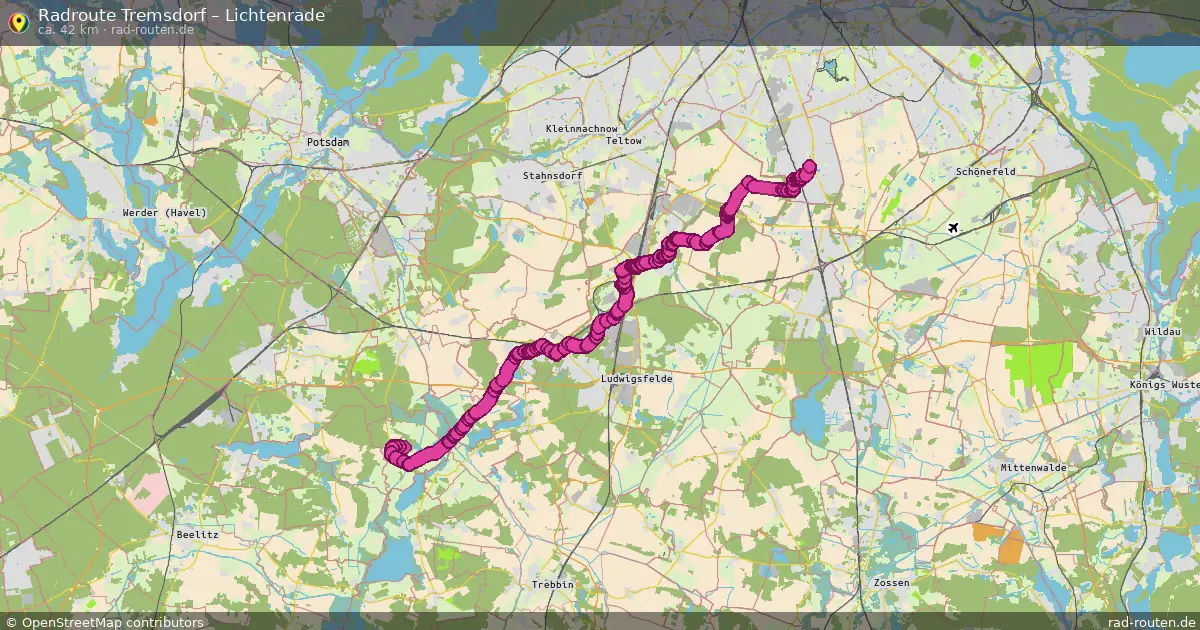 Radtour Tremsdorf – Lichtenrade
