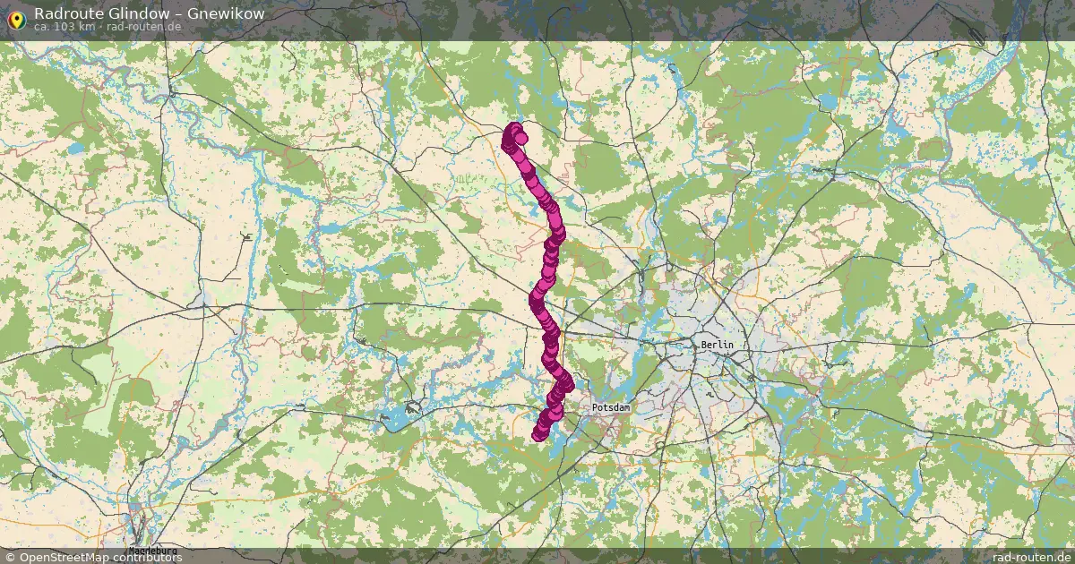 Radtour Glindow – Gnewikow